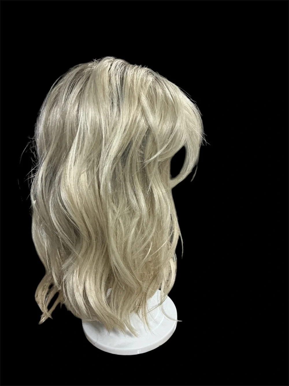Rene of Paris Blonde Layered Wig with Bangs - Stylish Natural-Look Hair